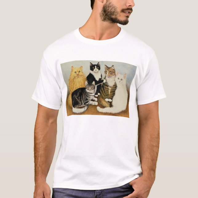 Die Wiege der Katze T-Shirt (Vorderseite)