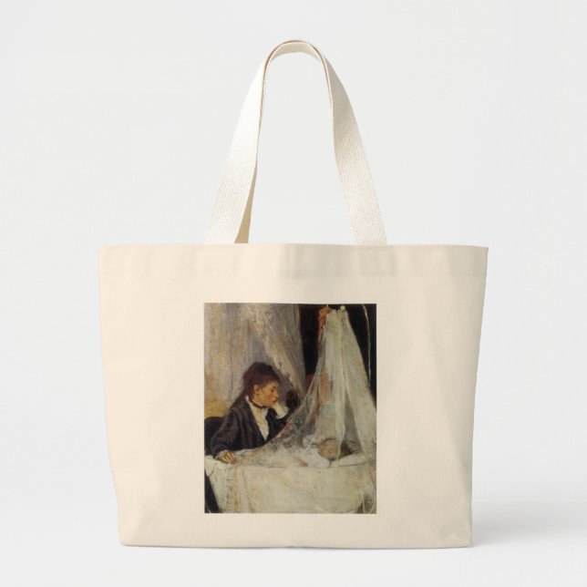 Die Wiege von Berthe Morisot Jumbo Stoffbeutel (Vorne)