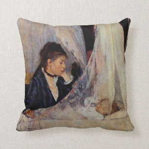 Die Wiege von Berthe Morisot Kissen