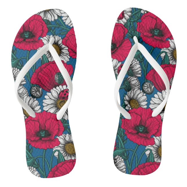 Die Wiese Flip Flops (Fußbett)