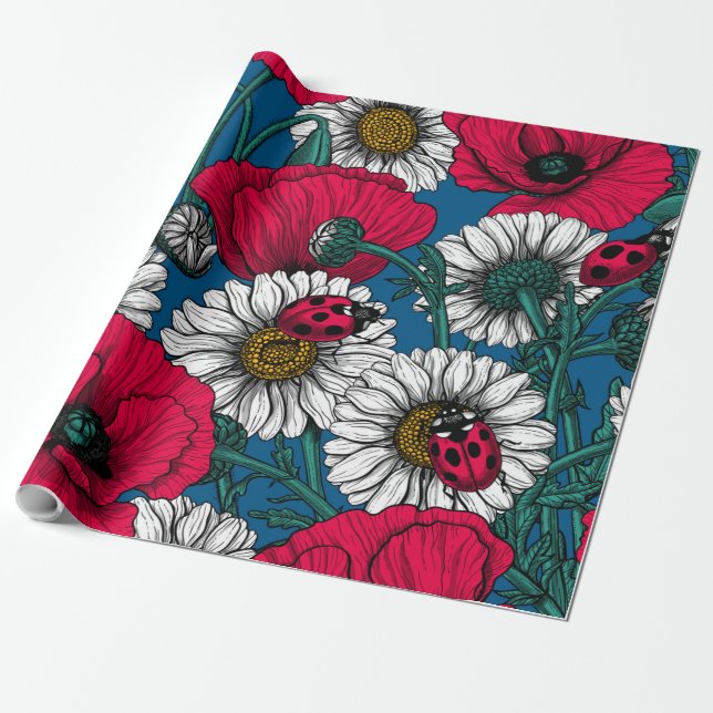 Die Wiese Geschenkpapier (Ungerollt)