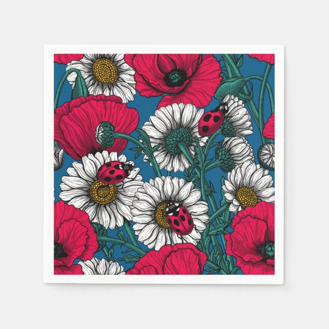 Die Wiese Serviette (Vorderseite)