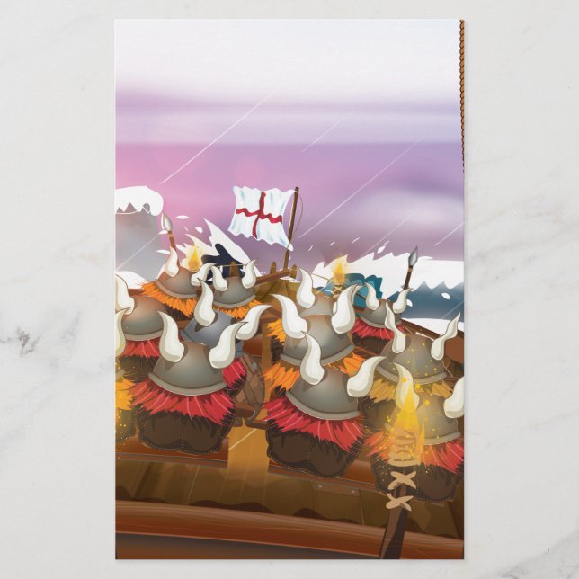 Die Wikinger Briefpapier (Vorderseite)