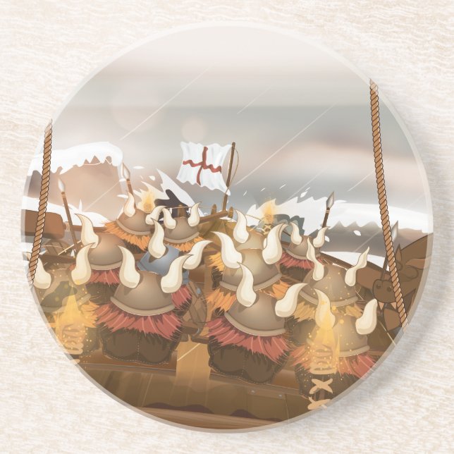 Die Wikinger Untersetzer (Vorne)