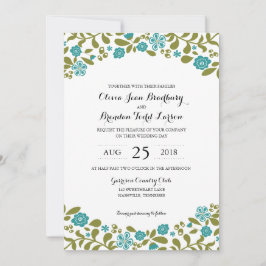 Die Wildblume blüht | Wedding Einladung