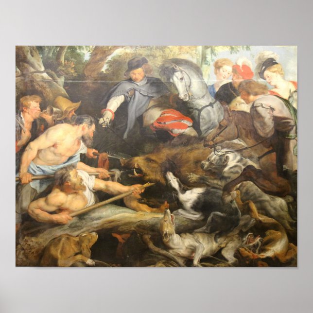 Die wilde Boarenjagd Poster (Vorne)