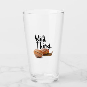 Die wilde Seite einer Schnecke Glas