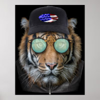 Die wilde Tierwelt im Bengalischen Tiger
