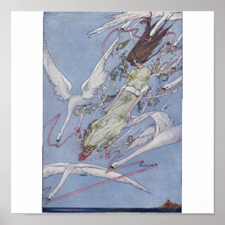 Die wilden Schwäne Poster