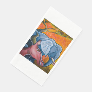 DIE WILDEN TIERE SERVIETTE