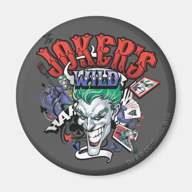 Die Wildnis des Jokers Magnet (Vorne)