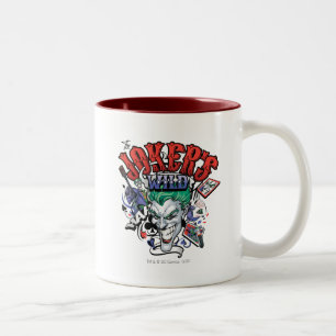 Die Wildnis des Jokers Zweifarbige Tasse