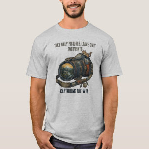 Die Wildnis einfangen - Abenteuer der Wildlife-Fot T-Shirt