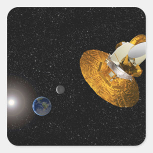 Die wilkinson-Mikrowellen-Anisotrophie-Sonde Quadratischer Aufkleber