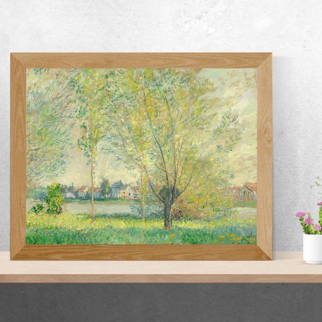Die Willows von Claude Monet Poster (Von Creator hochgeladen)