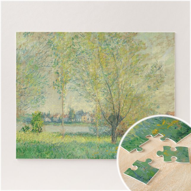 Die Willows von Claude Monet Puzzle (Von Creator hochgeladen)