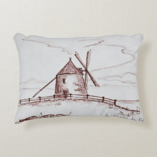 Die Windmühle Le Moulin de Moidrey   Pontorson Dekokissen