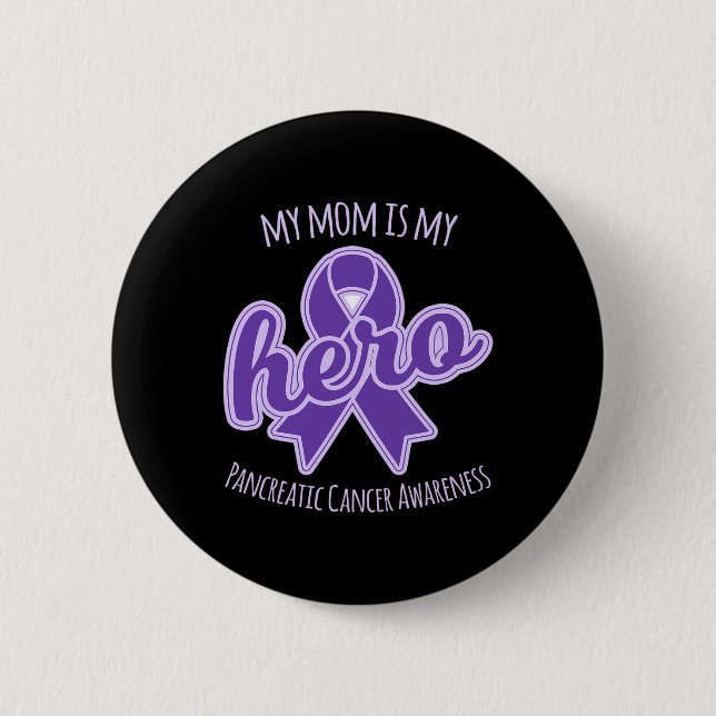 Die Wings meiner Mama decken mein Herz-Bauchspeich Button (Vorderseite)