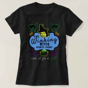Die Winking Hexe Lounge - Dunkel T-Shirt