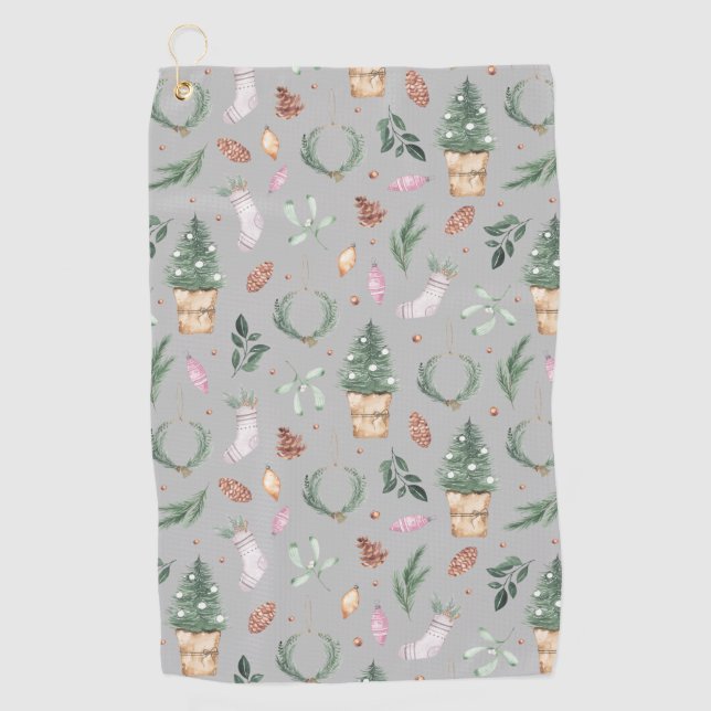 Die Winter-Leckereien der Natur Golfhandtuch (Vorderseite)