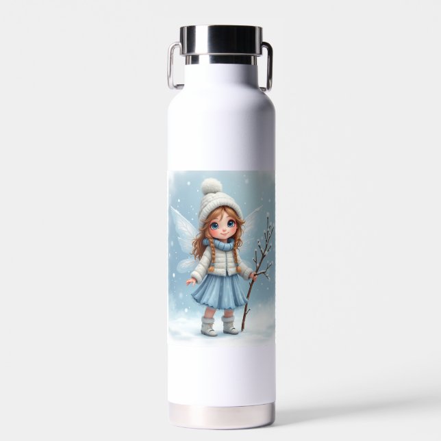 Die winterlichen Wasserflaschen Trinkflasche (Vorne)