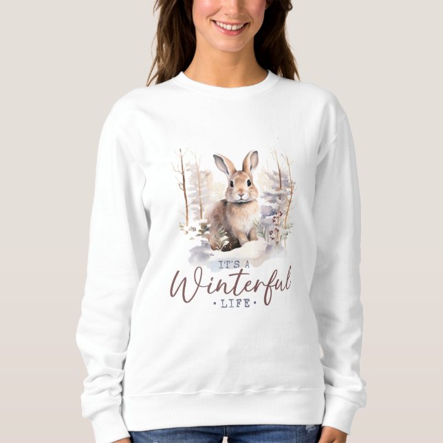 Die Wintersaison Sweatshirt (Vorderseite)