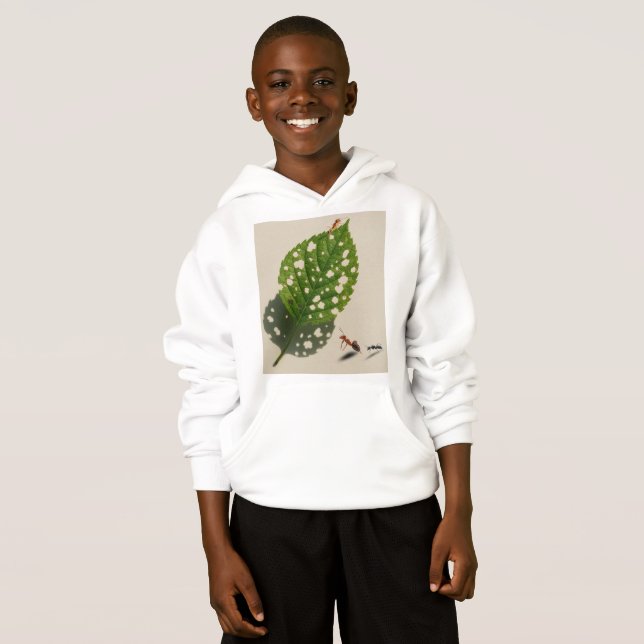 Die winzigen Architekten der Natur mögen ihre leaf Hoodie (Vorne ganz)