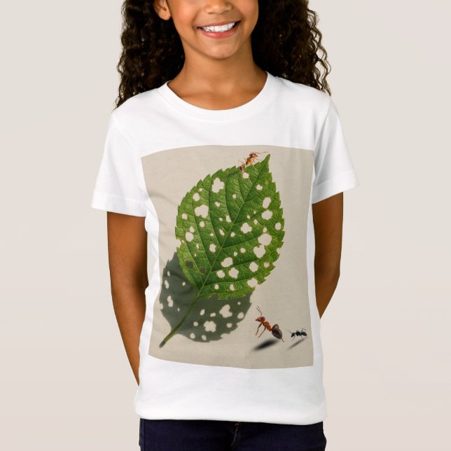 Die winzigen Architekten der Natur mögen ihre leaf T-Shirt (Vorderseite)