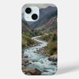 Die wirbelnde Strömung: Ein Gletscherfluss windet  Case-Mate iPhone Hülle