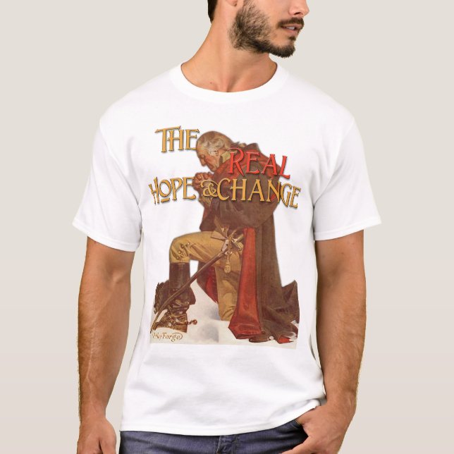 Die wirkliche Hoffnung und die Änderung T-Shirt (Vorderseite)