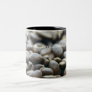 Die wirkliche Kaffee-Tasse Zweifarbige Tasse