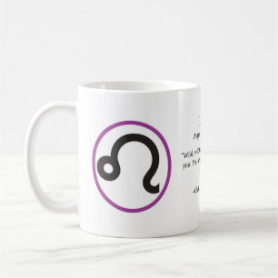 Die wirkliche Löwe-Kaffee-Tasse Tasse