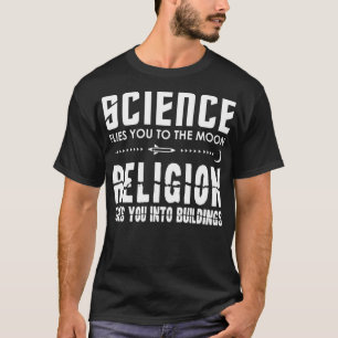 Die Wissenschaft fliegt dich zum sarkasischen Athe T-Shirt