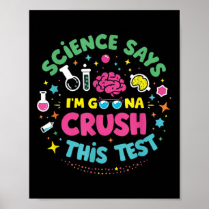 Die Wissenschaft sagt, ich werde diesen Test für L Poster