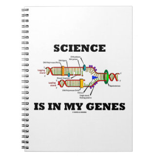 Die Wissenschaft steckt in meinen Genen (DNA-Repli Notizblock