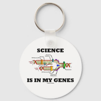 Die Wissenschaft steckt in meinen Genen (DNA-Repli Schlüsselanhänger