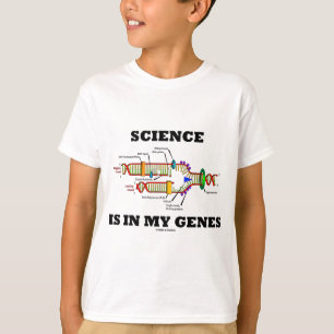 Die Wissenschaft steckt in meinen Genen (DNA-Repli T-Shirt