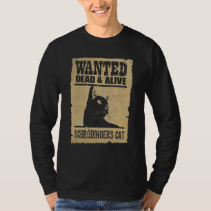 Die Wissenschaft Wollte tot und lebte Schrodingers T-Shirt