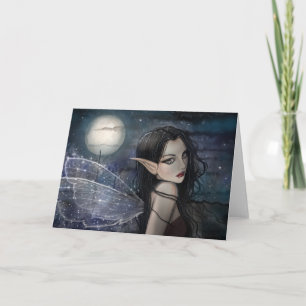 Die Witching Stunden-gotische feenhafte Karte