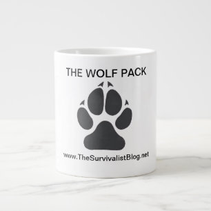 Die Wolf-Satz-Kaffee-Tasse Jumbo-Tasse