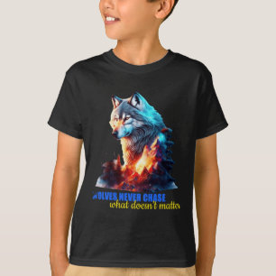 Die Wölfe verfolgen nie das, was nicht T-Shirt