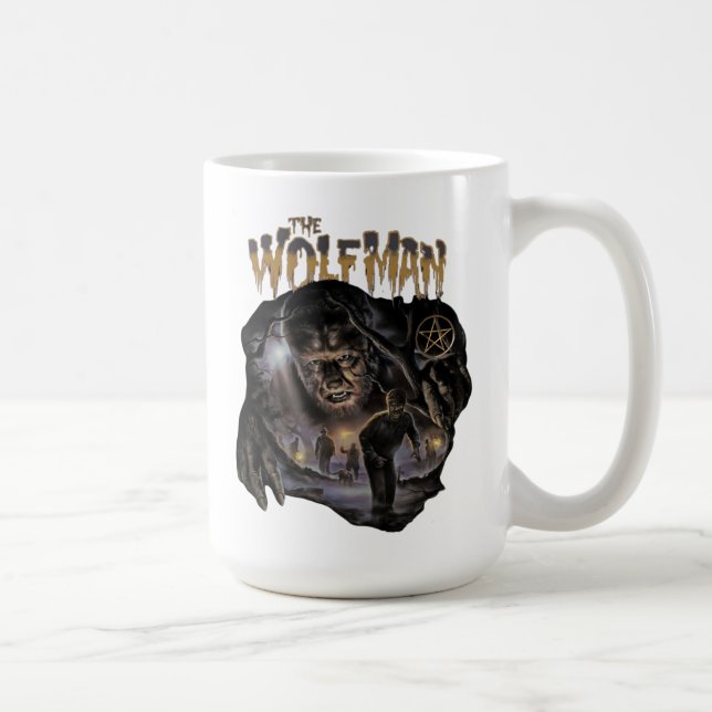 Die Wolfman-Tasse Kaffeetasse (Rechts)