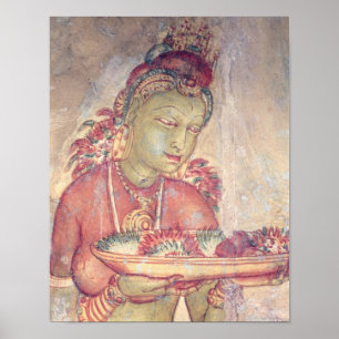 Die Wolken-Maide, von der Felsen-Festung, Poster