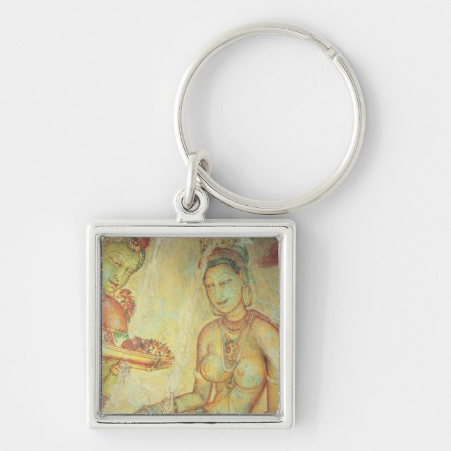 Die Wolken-Maide, von der Felsen-Festung Schlüsselanhänger (Vorne)