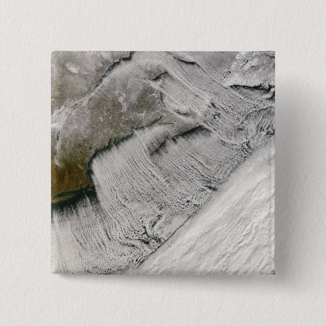 Die wolkigen Straßen vor Neuengland und den Mariti Button (Vorderseite)