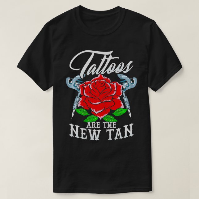 Die Womens Tattoo Kunstmuseum Rose Tattoos T-Shirt (Design vorne)