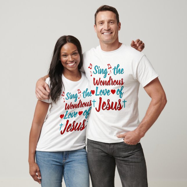 Die Wondrous-Liebe singen T-Shirt (Unisex)