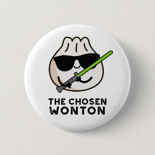 Die Wonton Funny Food Puppe Button