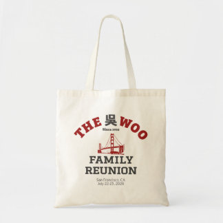 Die Woo-Familientreffen-Tasche Tragetasche