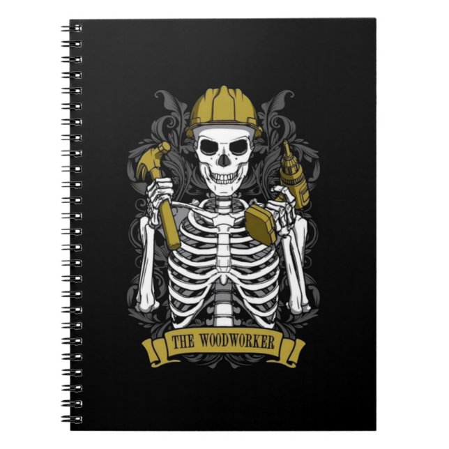 Die Woodworker Tarot Card Notebook Collection Notizblock (Vorderseite)